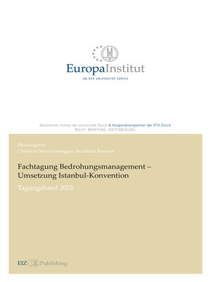 cover image of Fachtagung Bedrohungsmanagement–Umsetzung Istanbul-Konvention